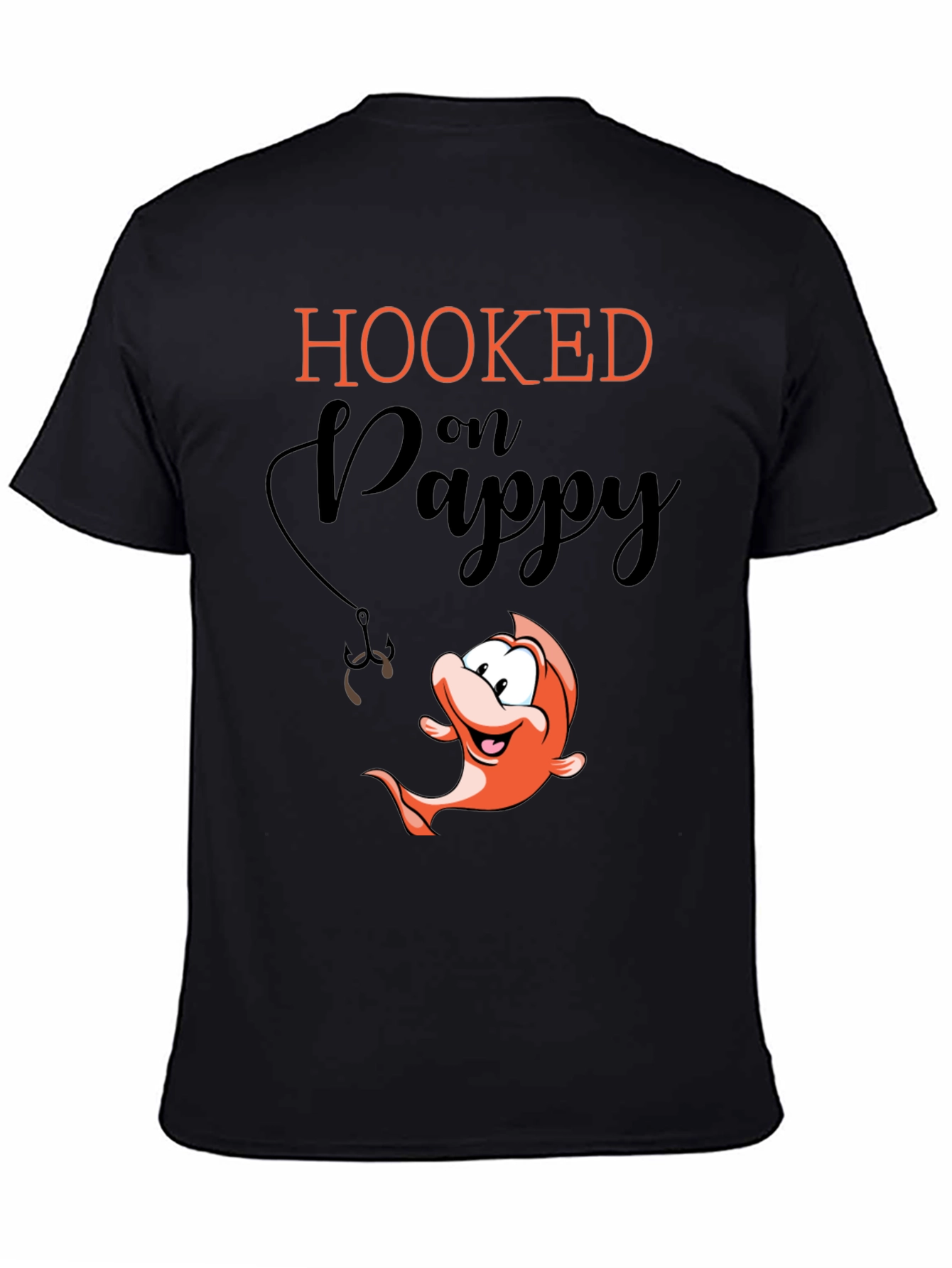 Hooked on Pappy Black T-Shirt