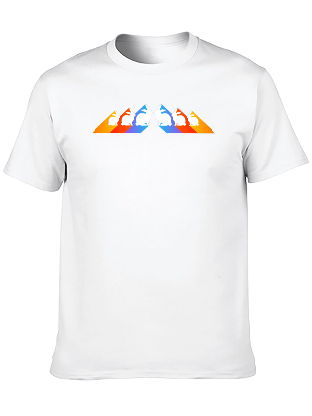 Retro Rabbit Prism Tee