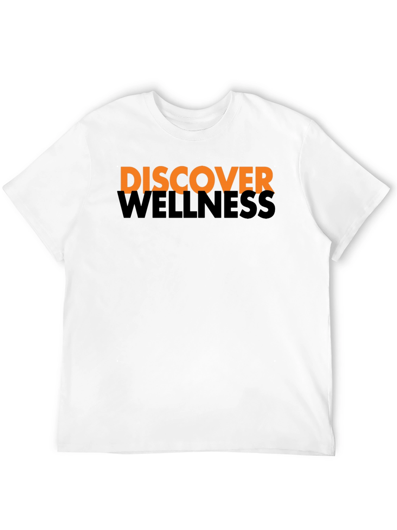 Discover Wellness Black Graphic Tee