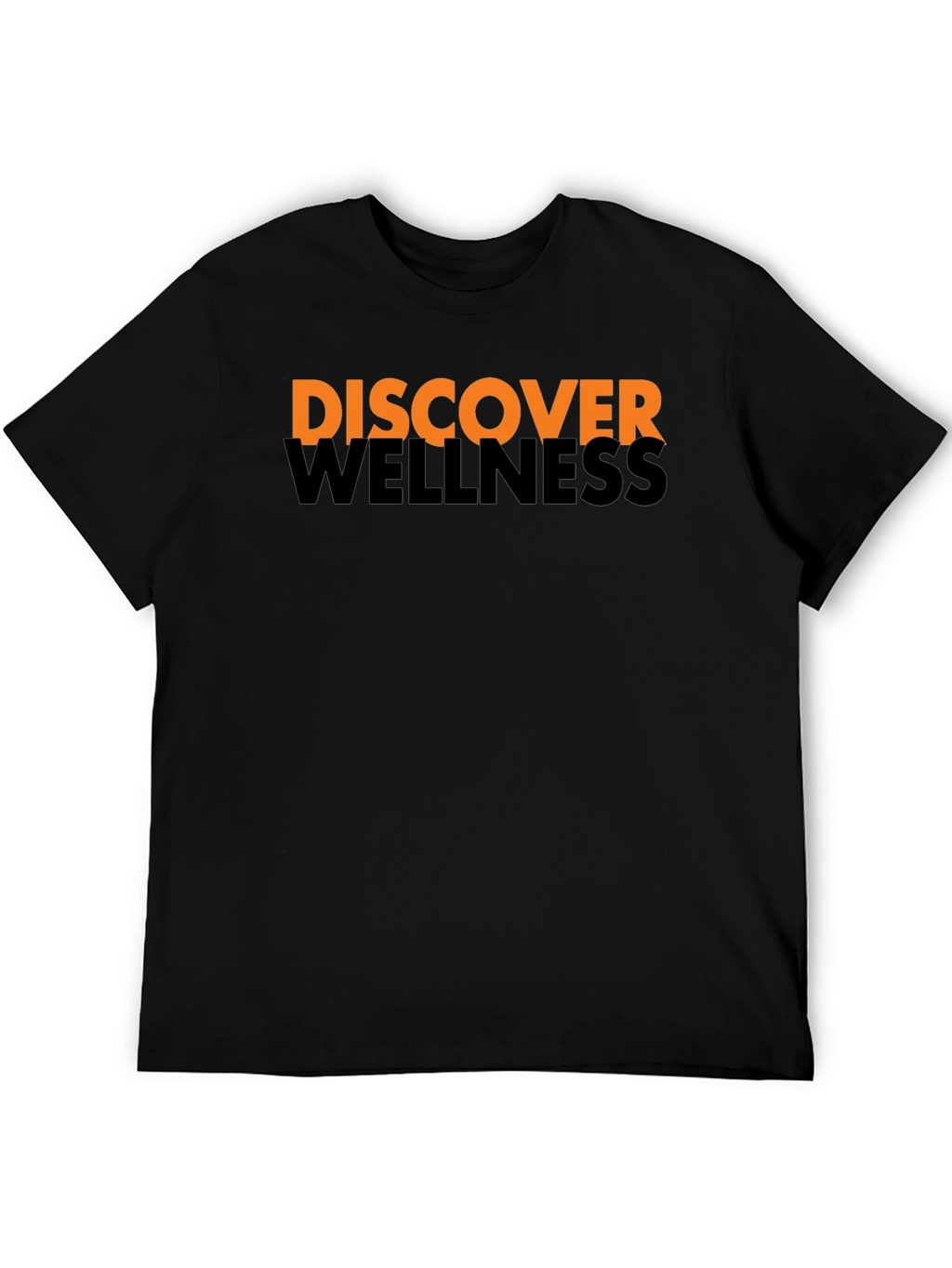 Discover Wellness Black Graphic Tee