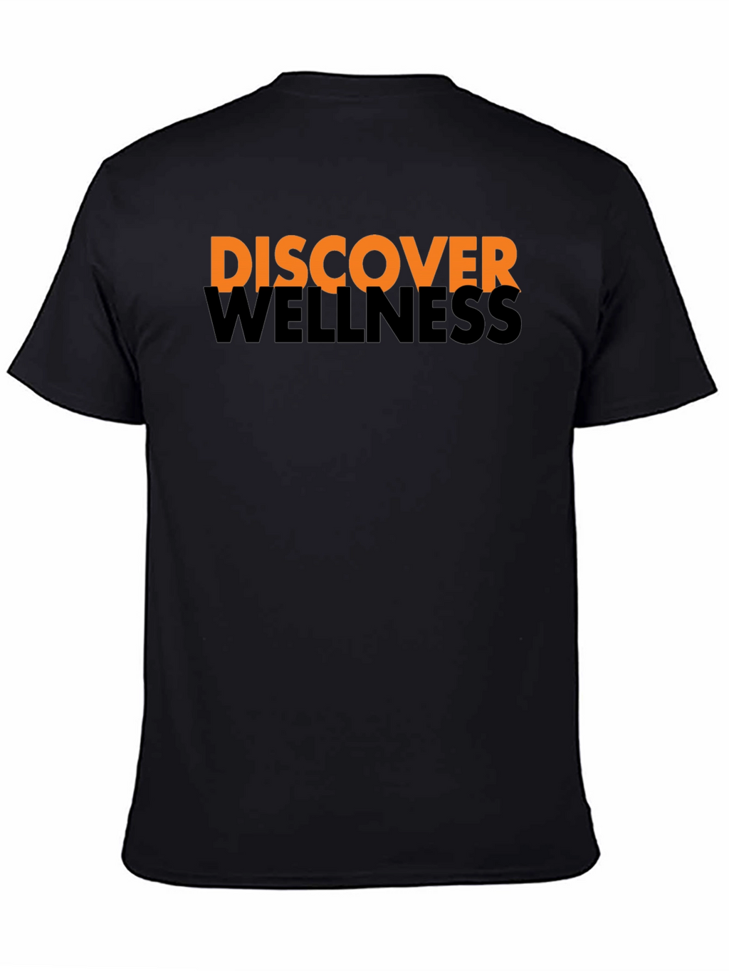 Discover Wellness Black Graphic Tee