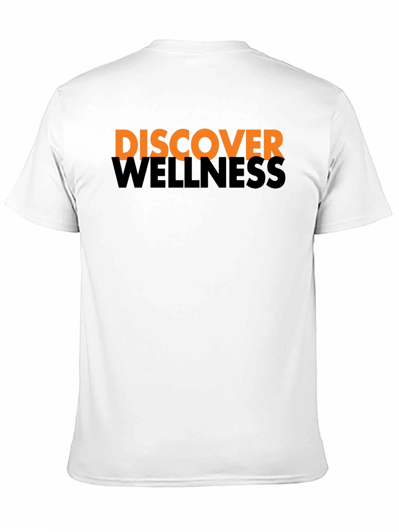 Discover Wellness Black Graphic Tee