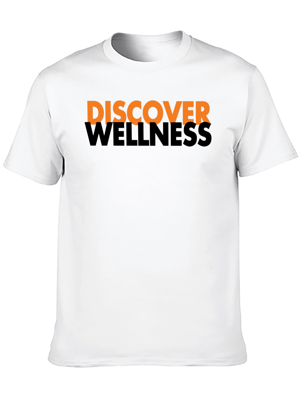 Discover Wellness Black Graphic Tee