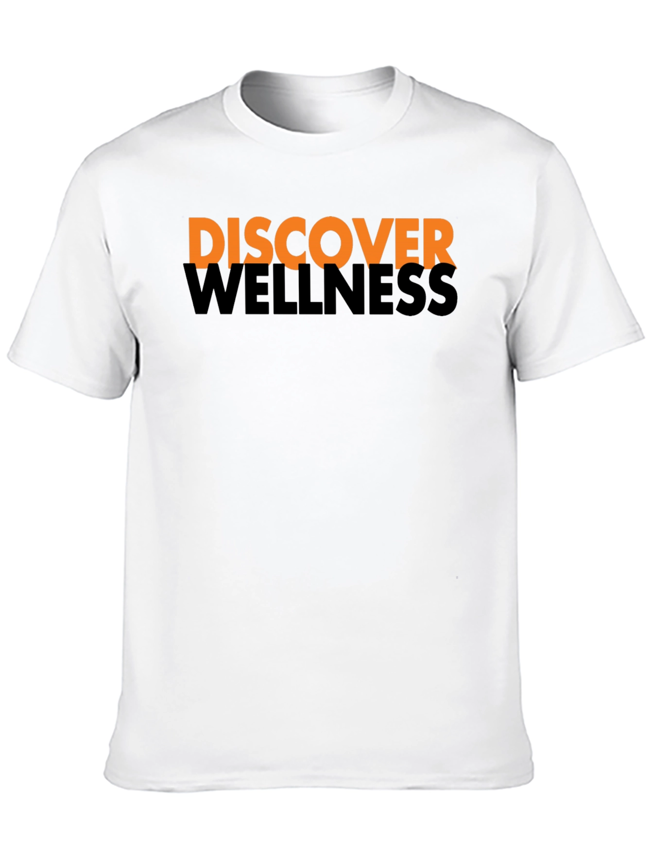 Discover Wellness Black Graphic Tee