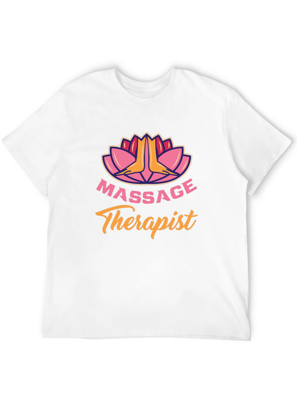 Massage Therapist Black T-Shirt Relaxing Spa Gift Idea
