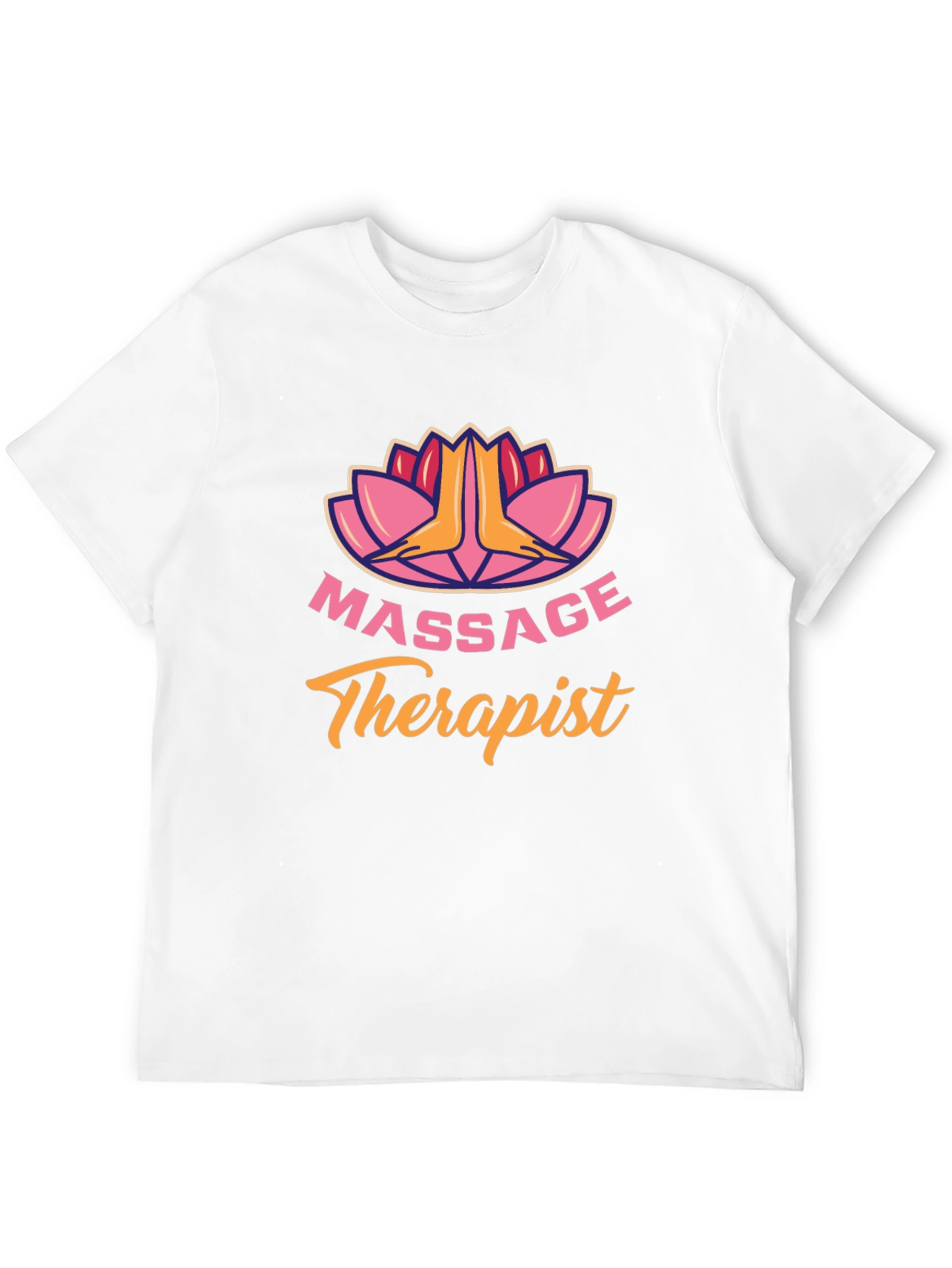 Massage Therapist Black T-Shirt Relaxing Spa Gift Idea