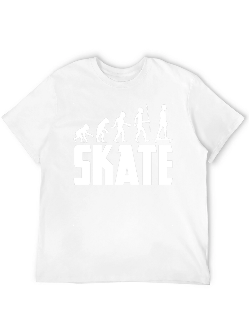 Evolution of Skateboarding T-Shirt - Black Graphic Tee