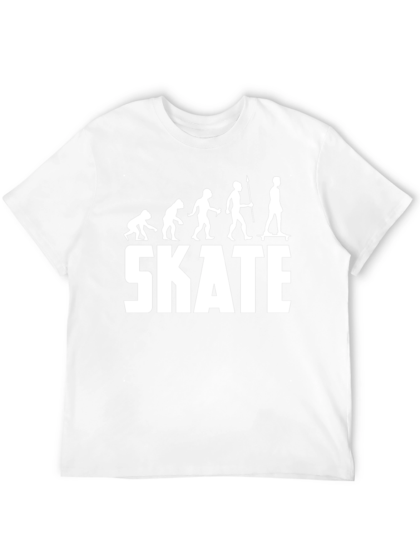 Evolution of Skateboarding T-Shirt - Black Graphic Tee
