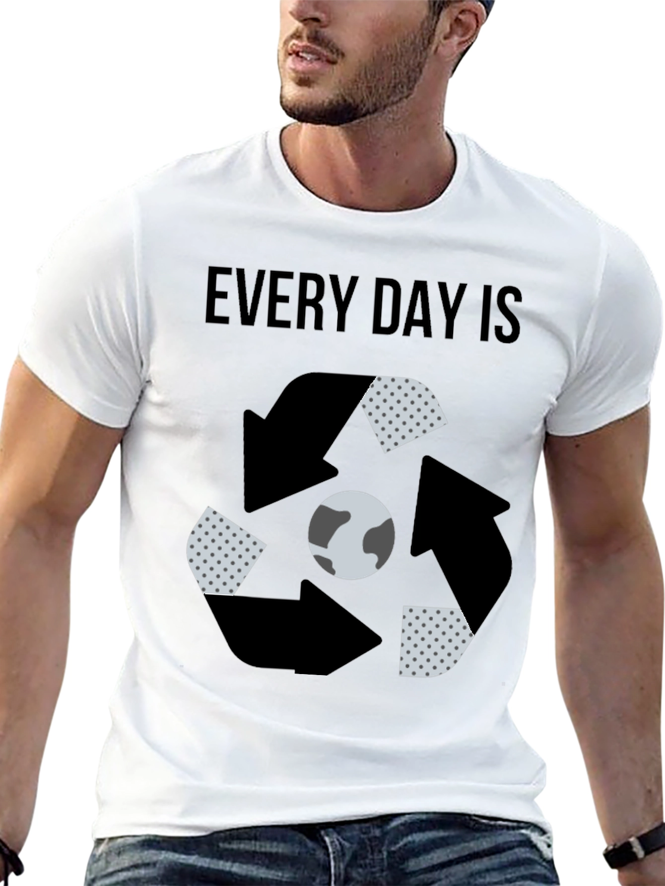 Eco-Friendly Every Day Is Recycle Earth T-Shirt