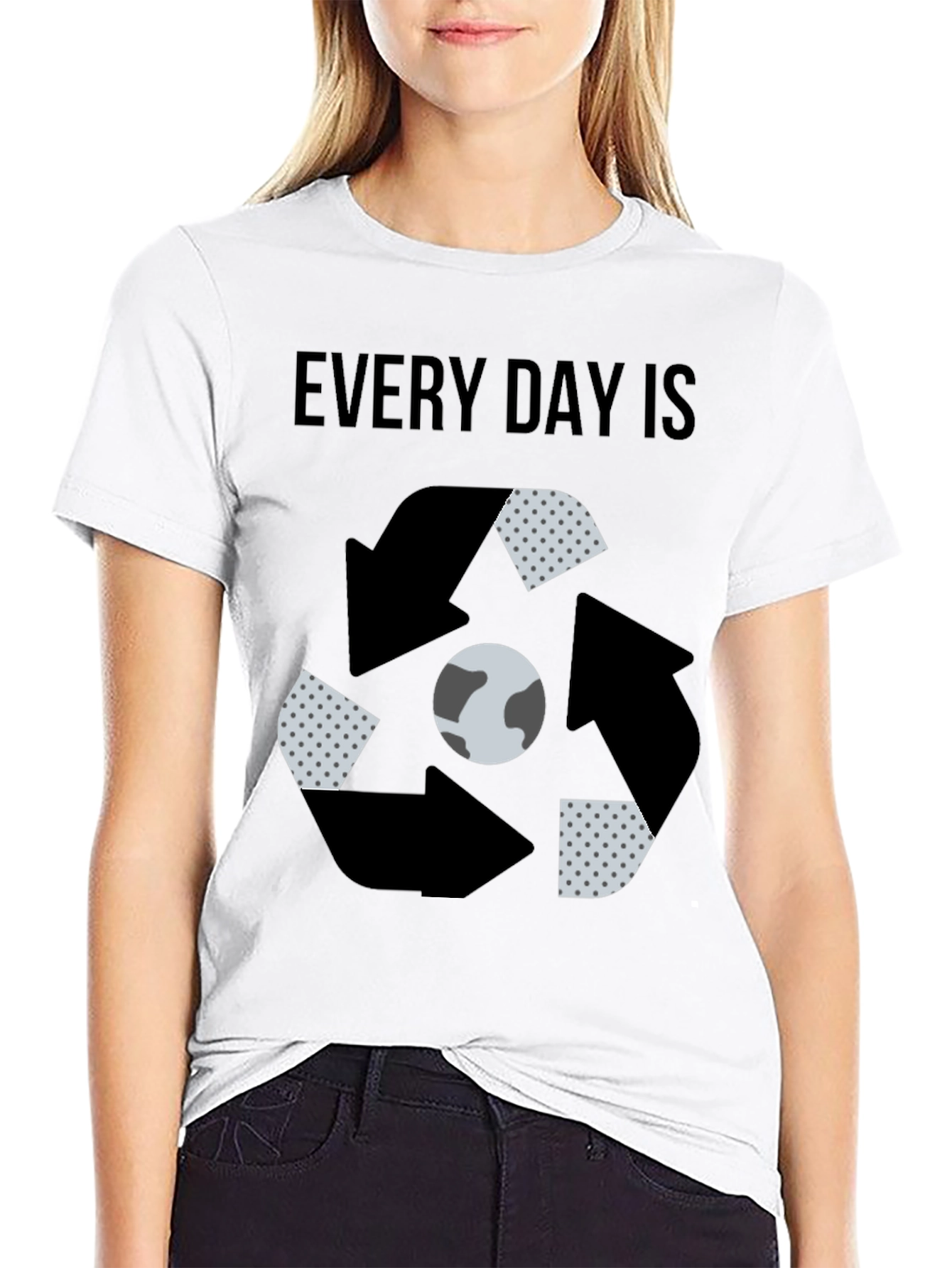 Eco-Friendly Every Day Is Recycle Earth T-Shirt