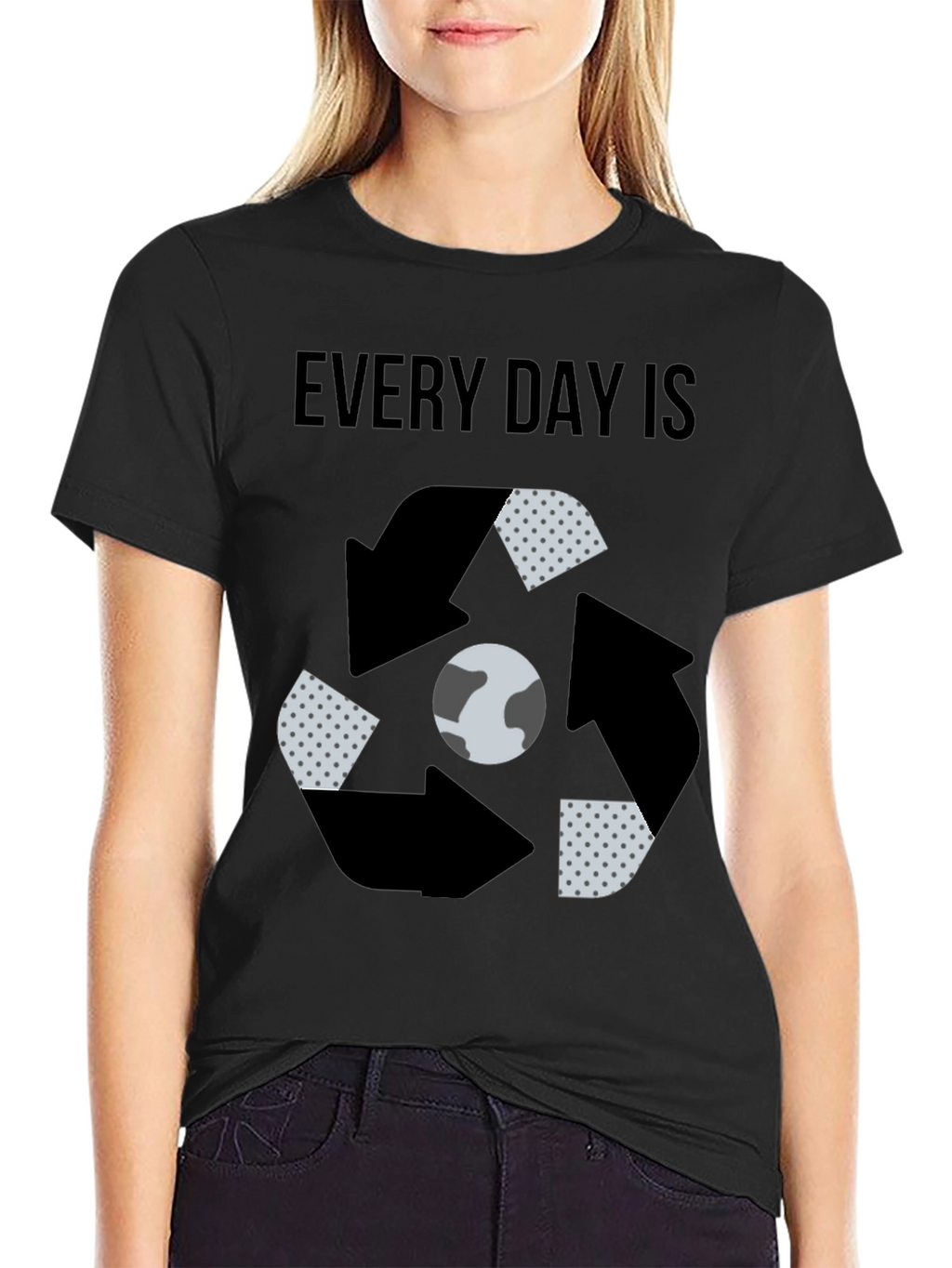 Eco-Friendly Every Day Is Recycle Earth T-Shirt
