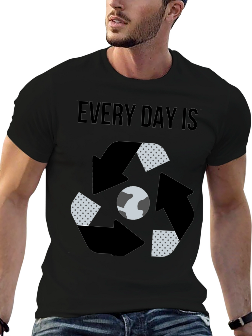 Eco-Friendly Every Day Is Recycle Earth T-Shirt