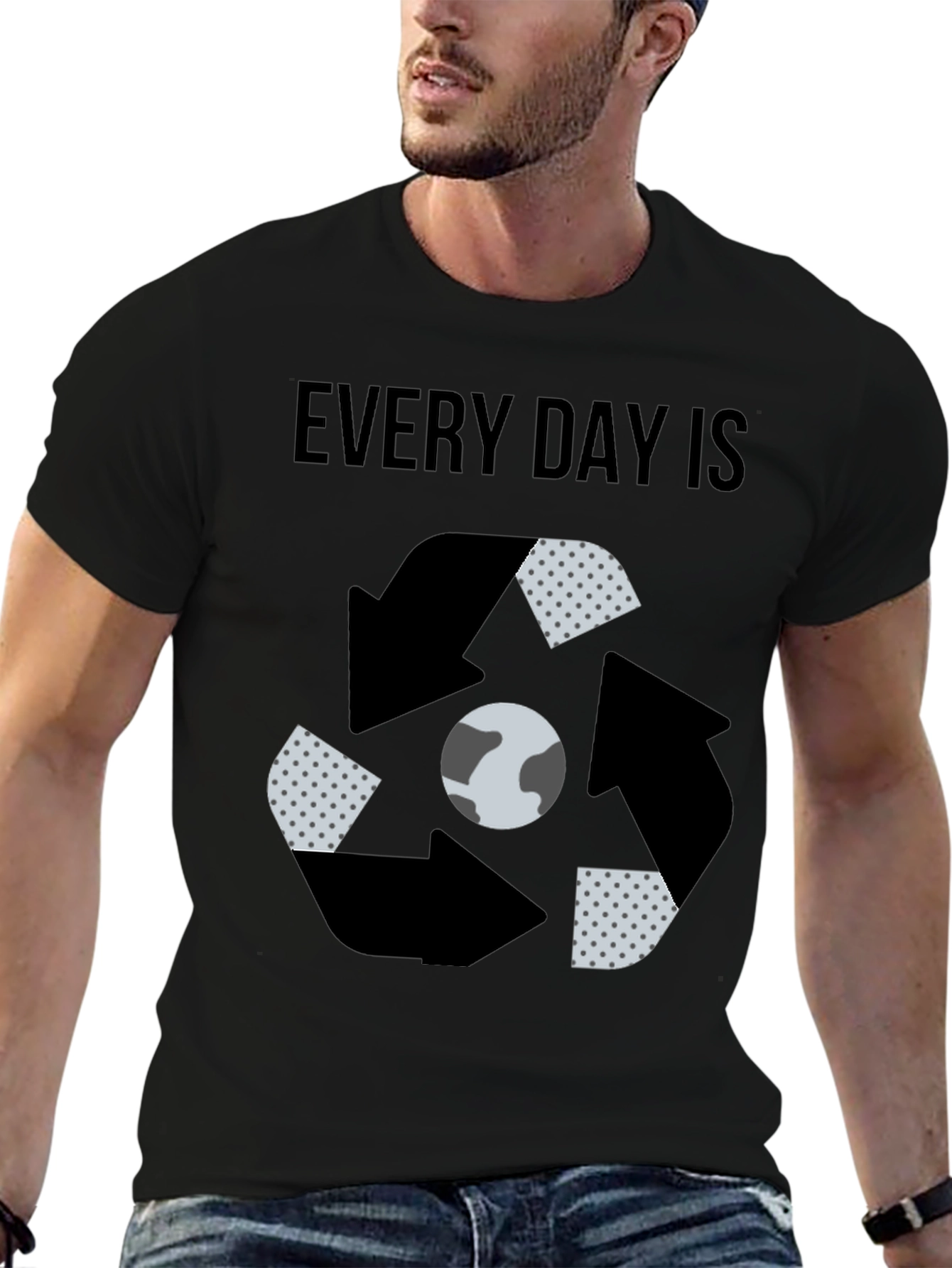 Eco-Friendly Every Day Is Recycle Earth T-Shirt