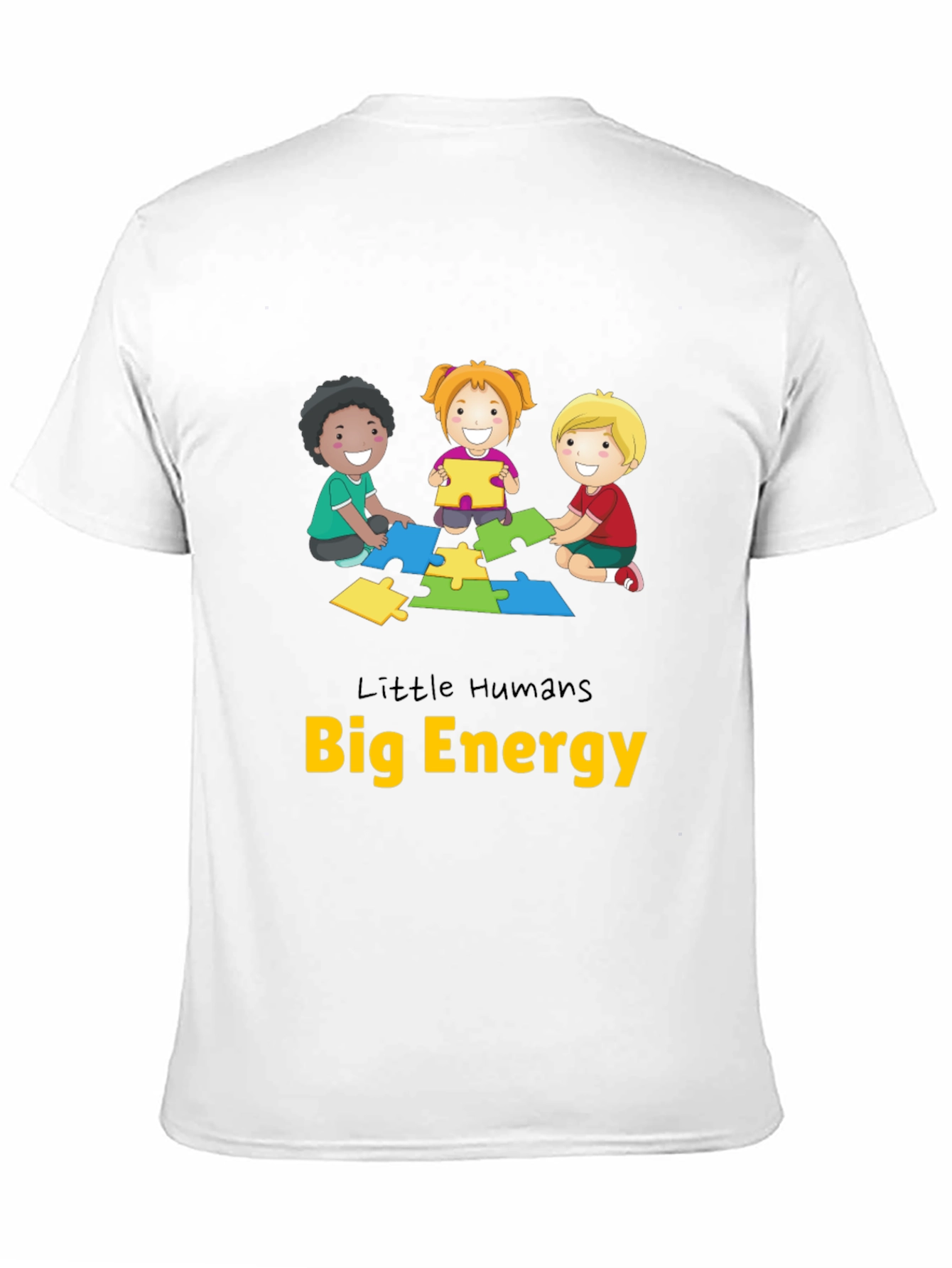 Little Humans Big Energy Graphic Tee