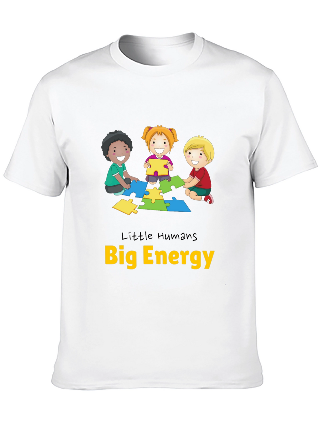 Little Humans Big Energy Graphic Tee