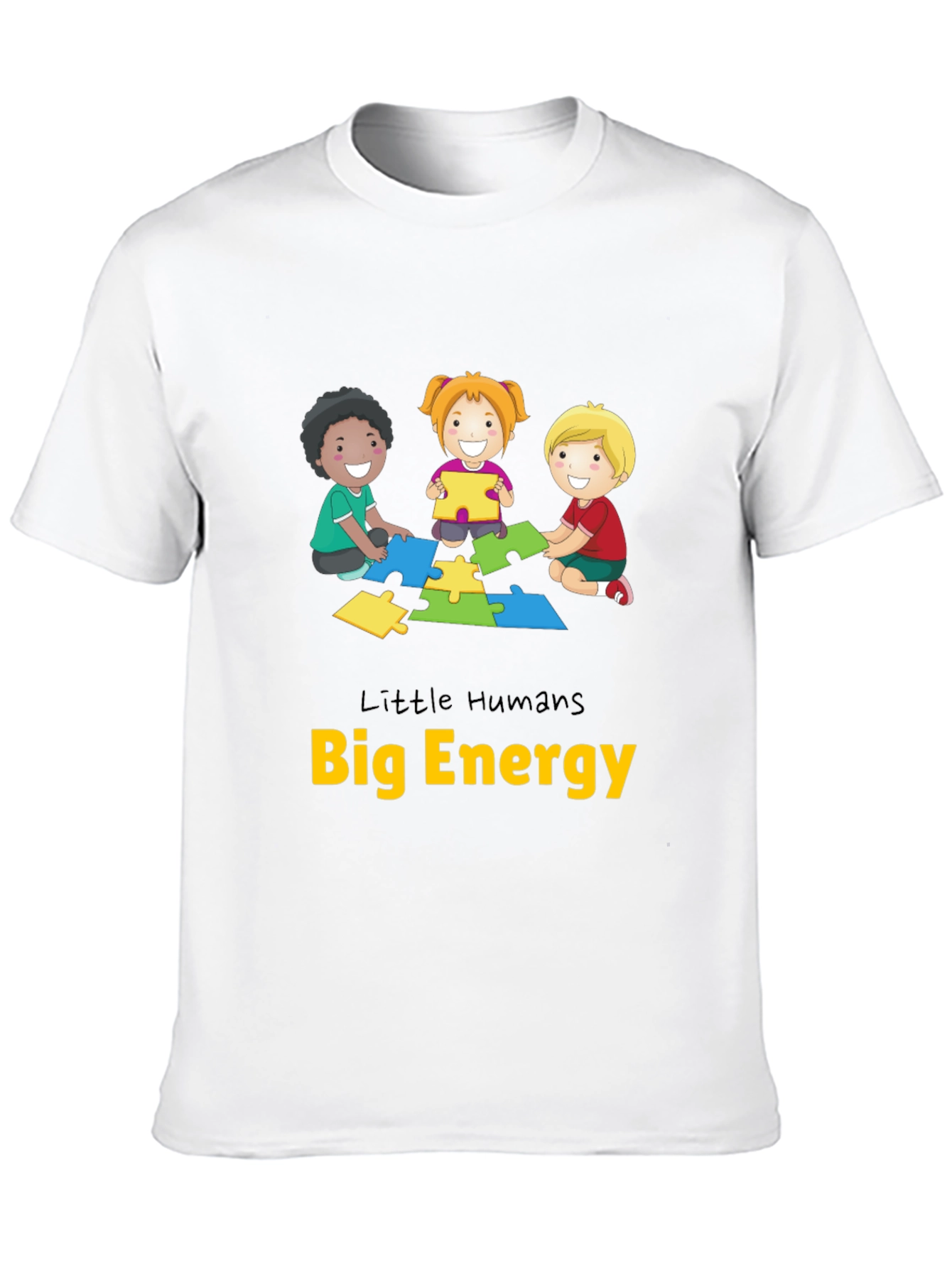 Little Humans Big Energy Graphic Tee