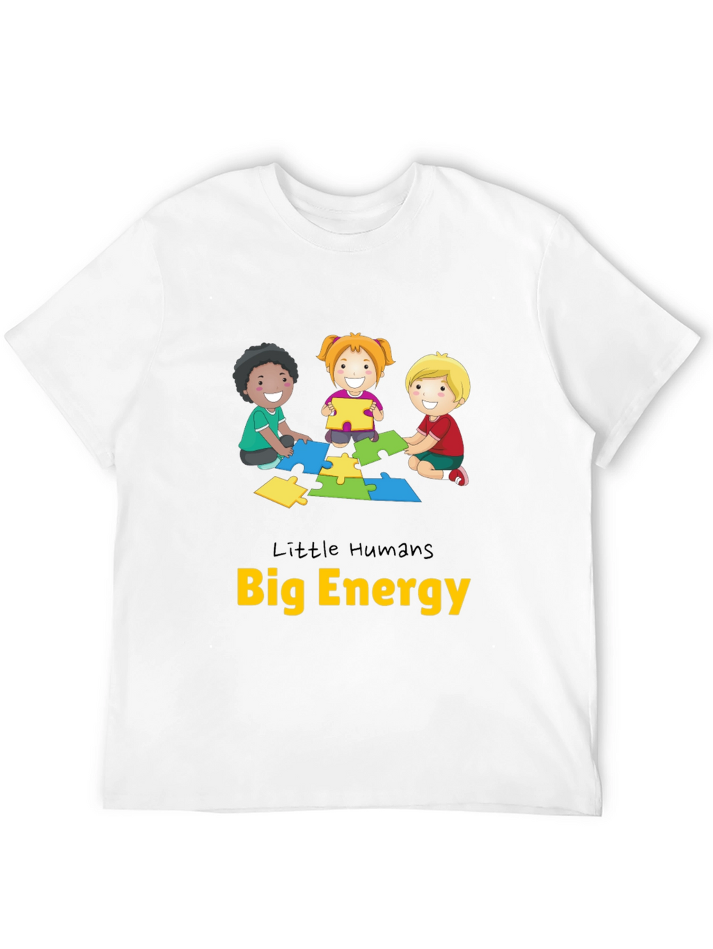 Little Humans Big Energy Graphic Tee