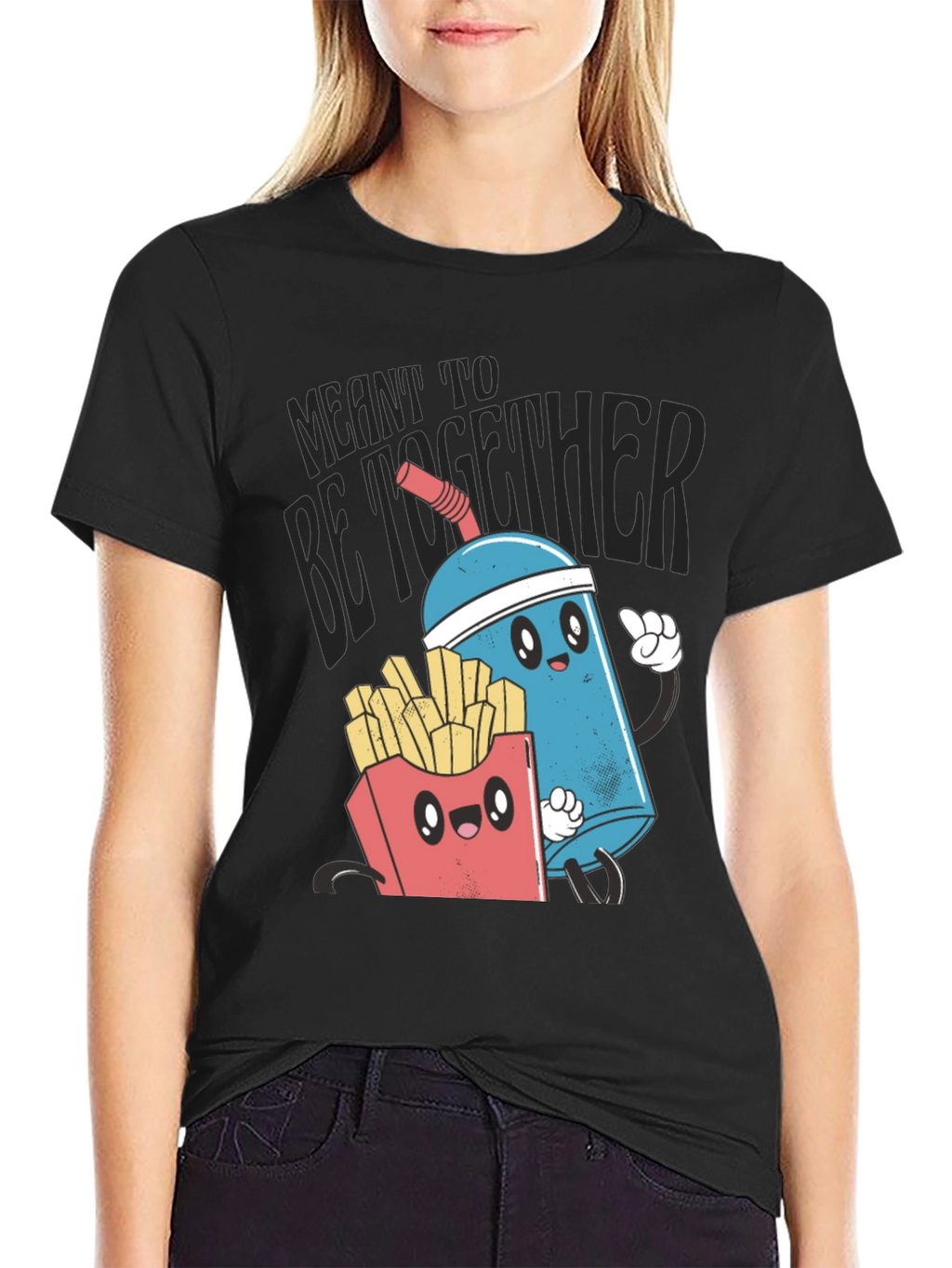 Meant To Be Together Foodie T-Shirt