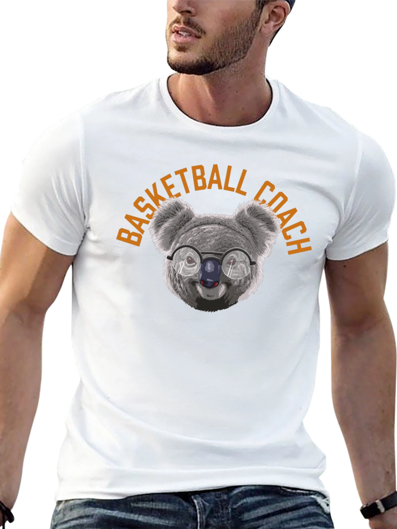 Basketball Coach Koala Bear T-Shirt