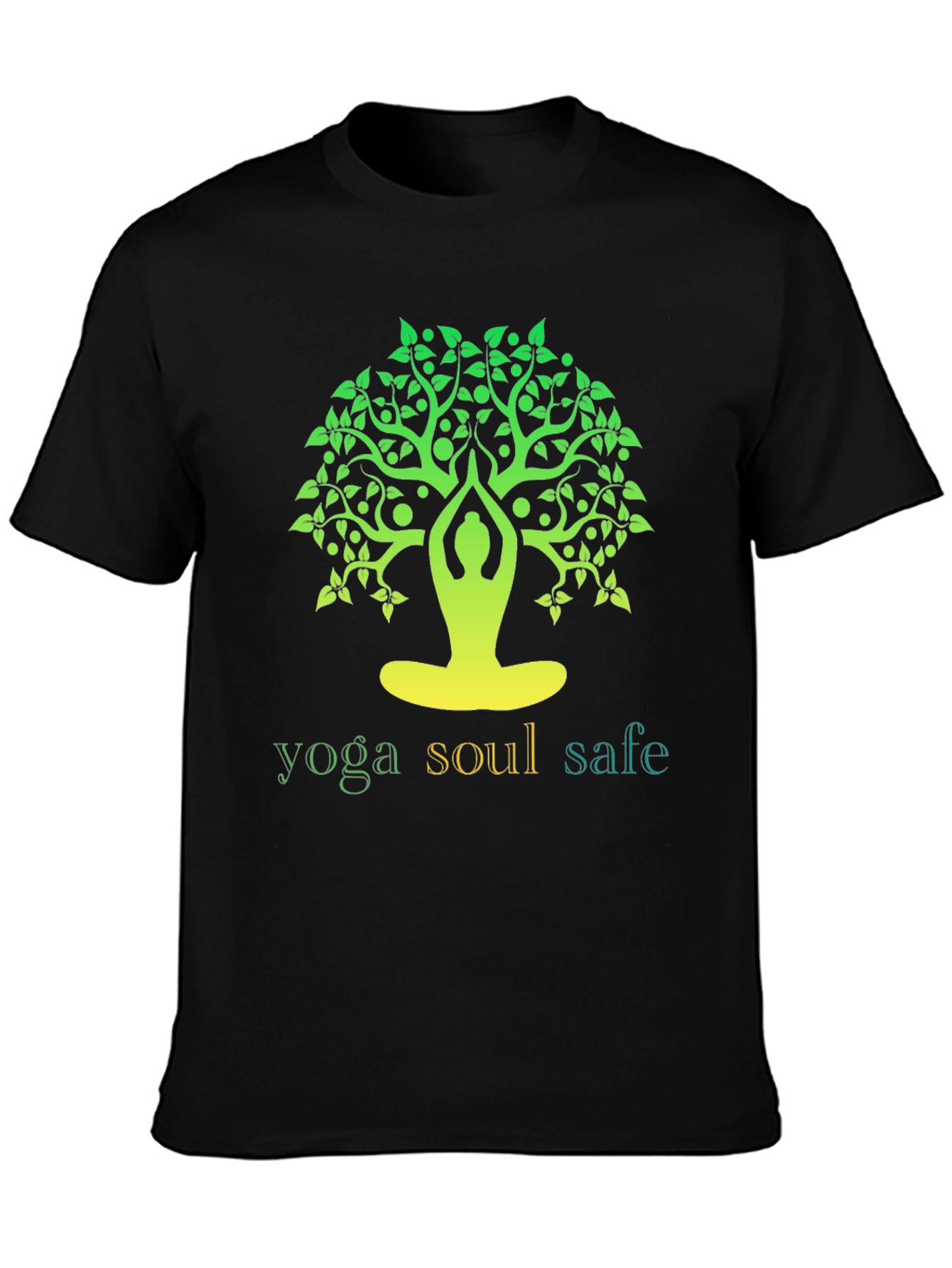 Yoga Soul Safe Tree Graphic T-Shirt