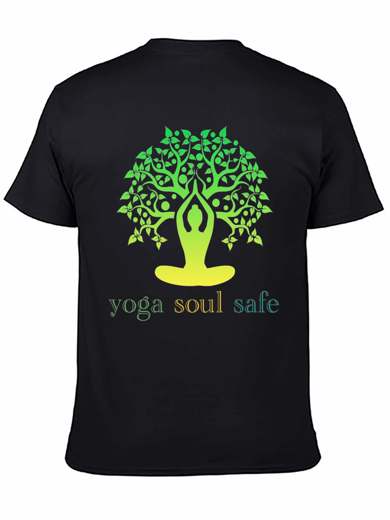 Yoga Soul Safe Tree Graphic T-Shirt