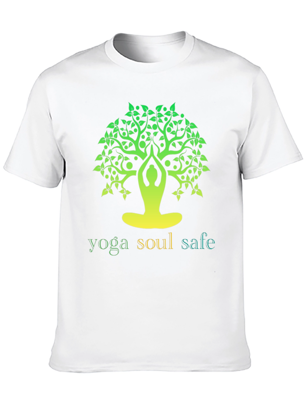 Yoga Soul Safe Tree Graphic T-Shirt