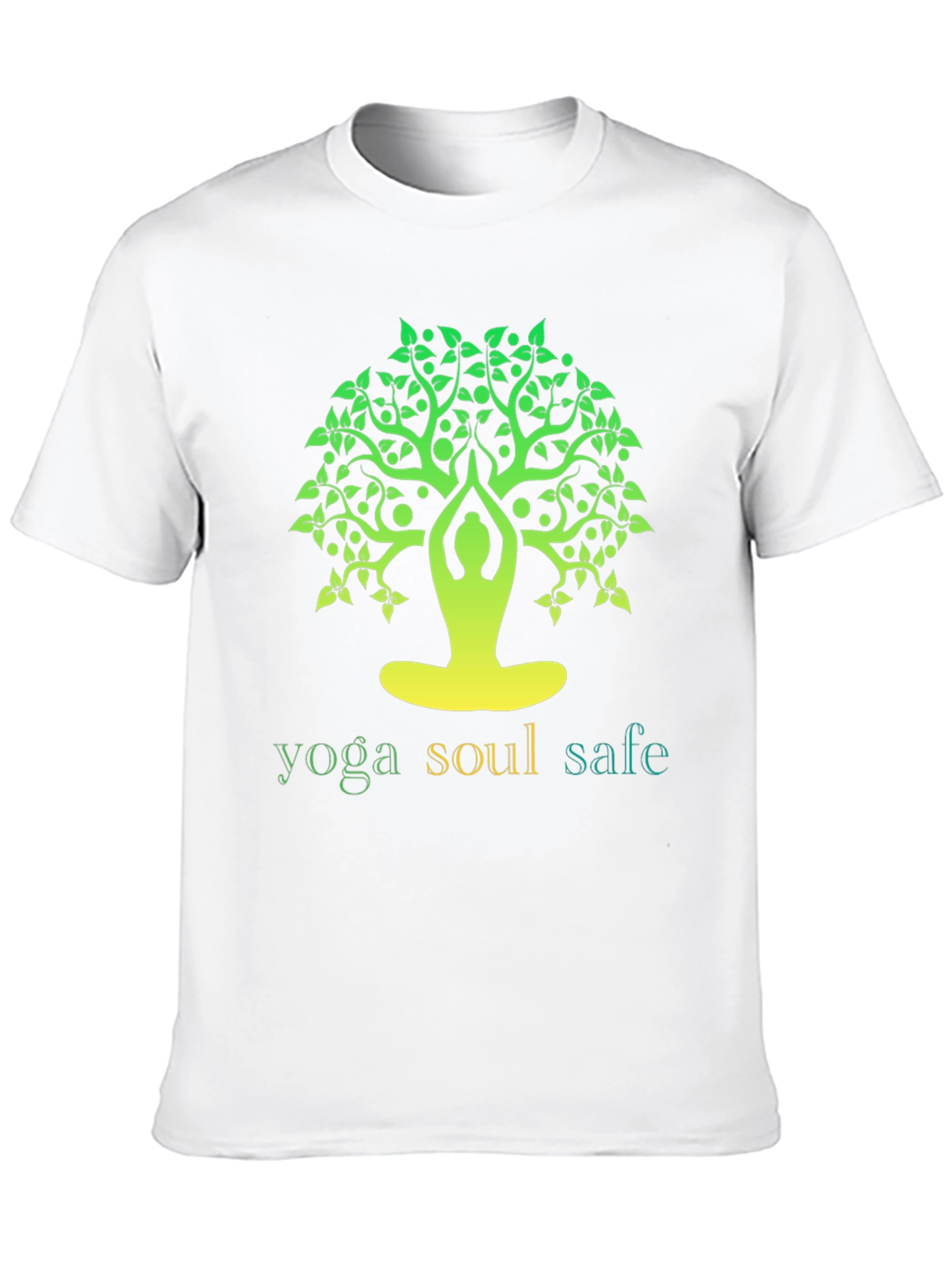 Yoga Soul Safe Tree Graphic T-Shirt