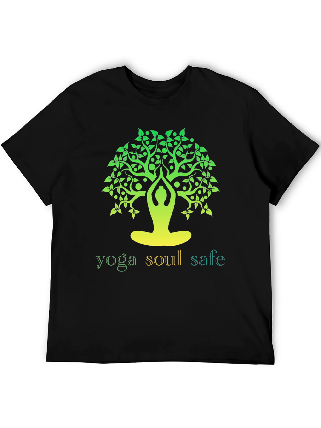 Yoga Soul Safe Tree Graphic T-Shirt