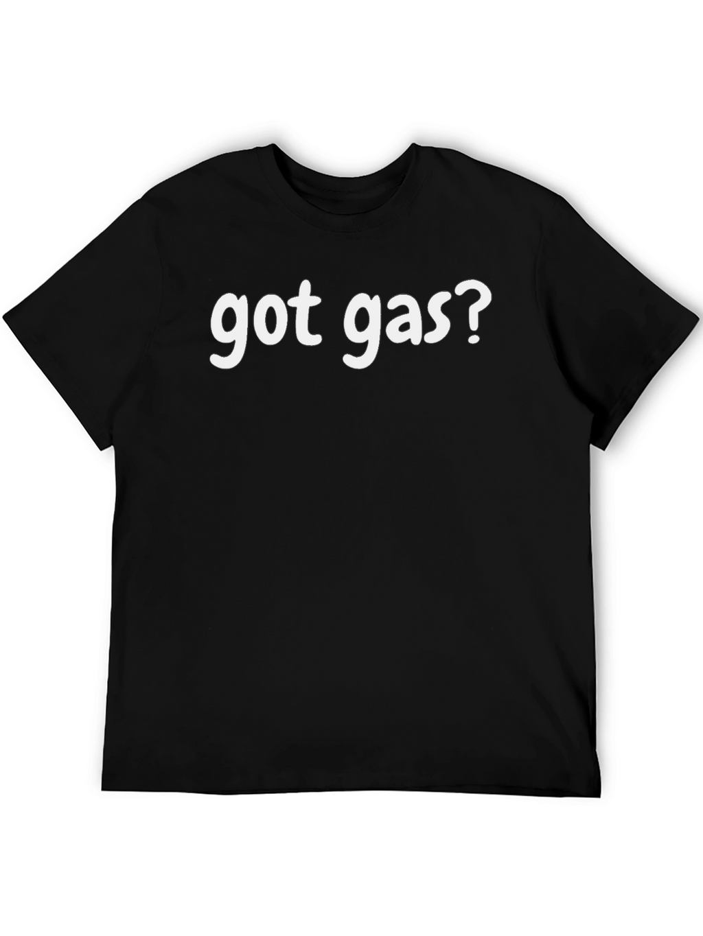 Got Gas? Funny Graphic Tee - Black Cotton T-Shirt