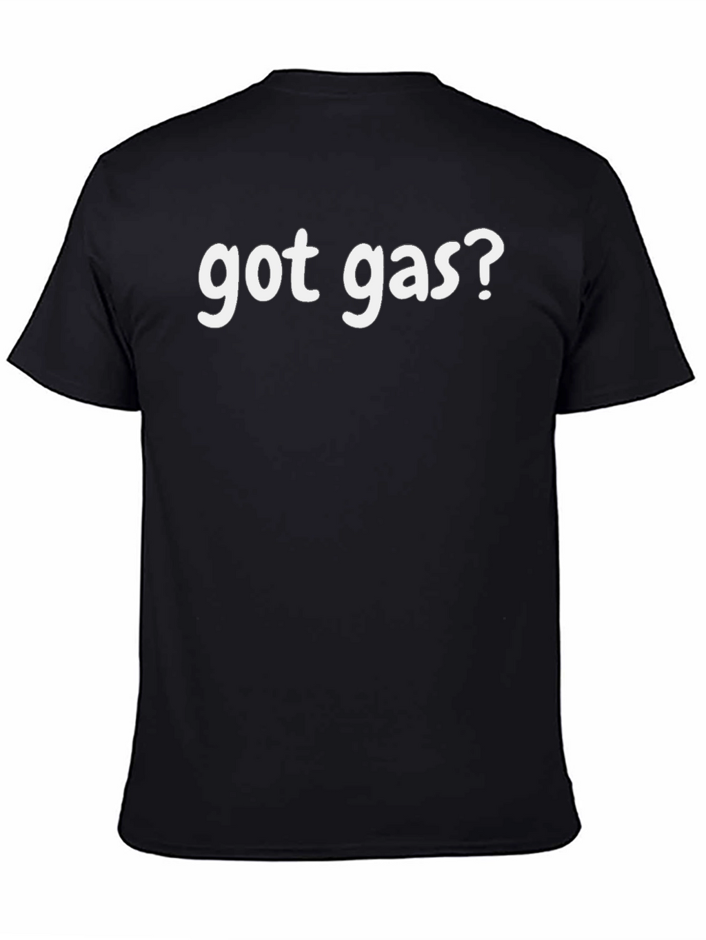 Got Gas? Funny Graphic Tee - Black Cotton T-Shirt
