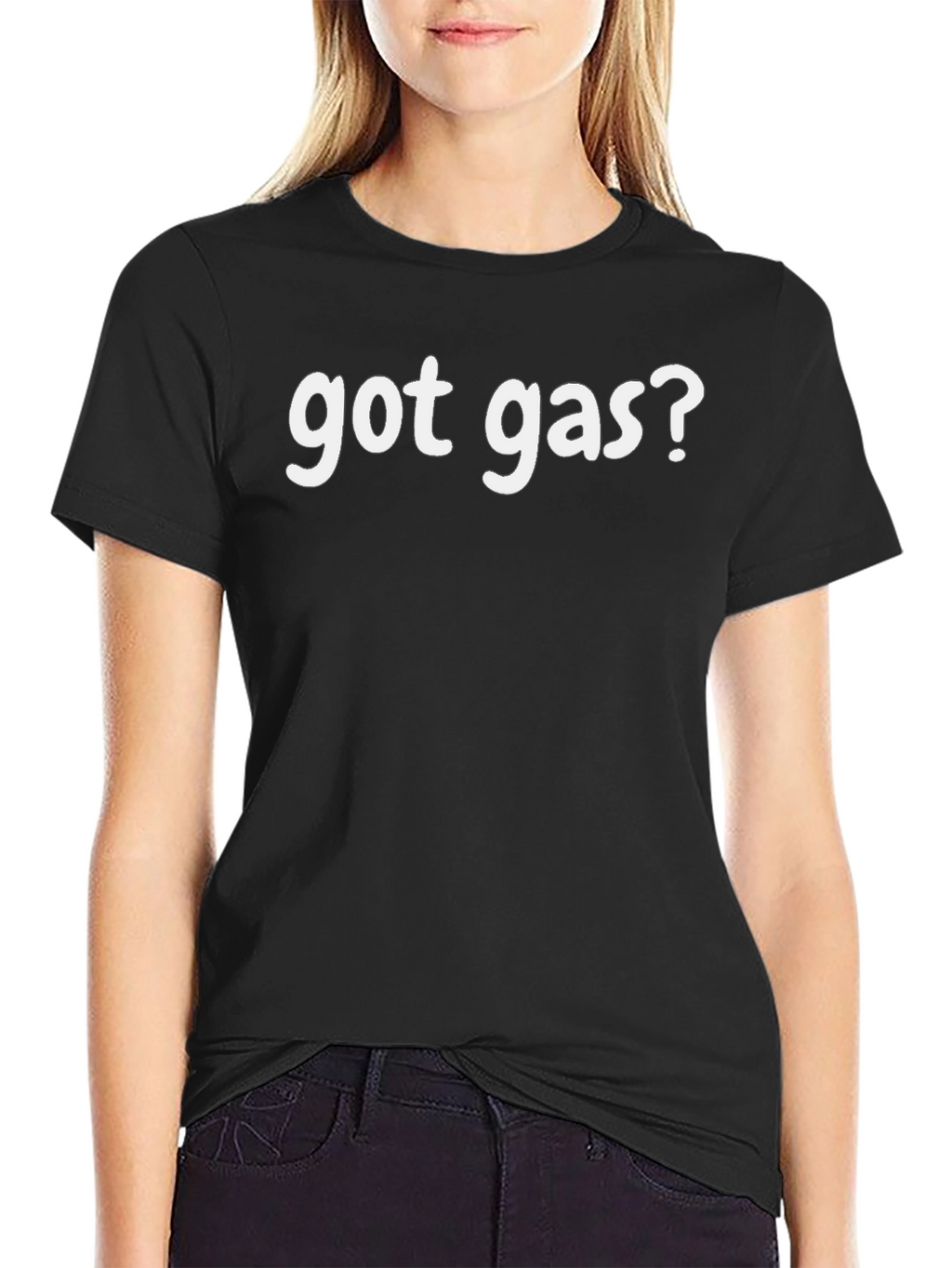 Got Gas? Funny Graphic Tee - Black Cotton T-Shirt
