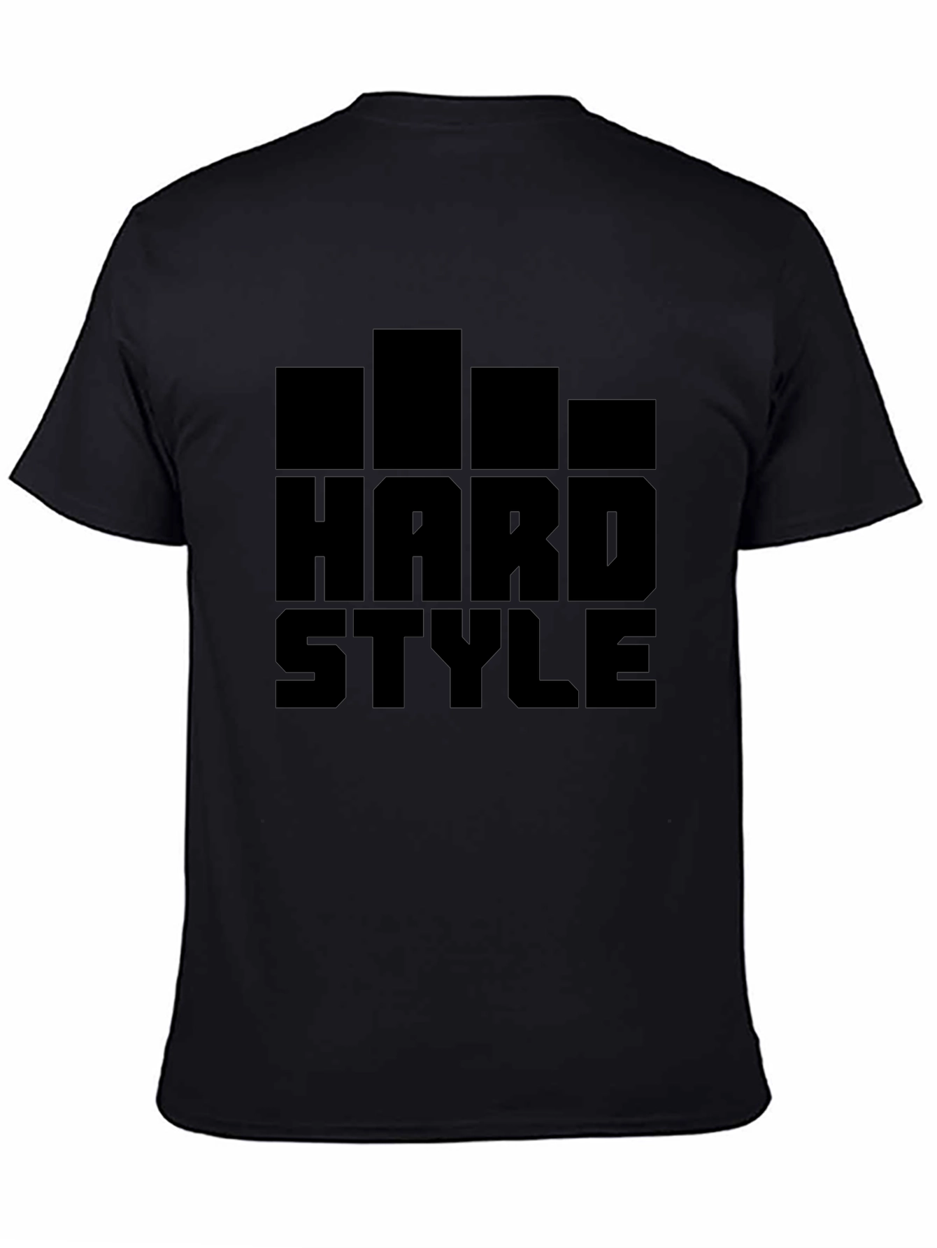 Hardstyle Music Fan Black Graphic Tee