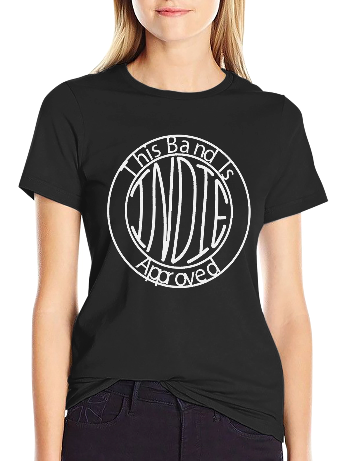 Indie Approved Black T-Shirt