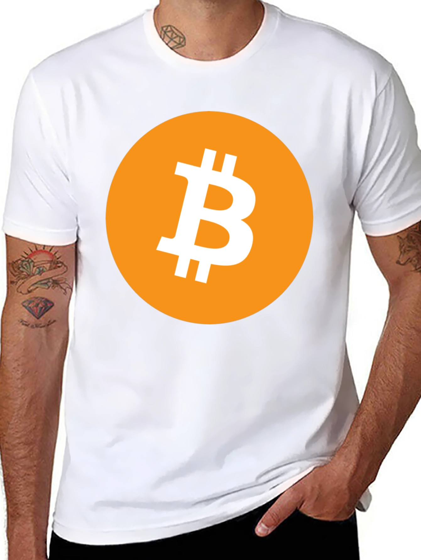 Bitcoin Crypto T-Shirt - Black