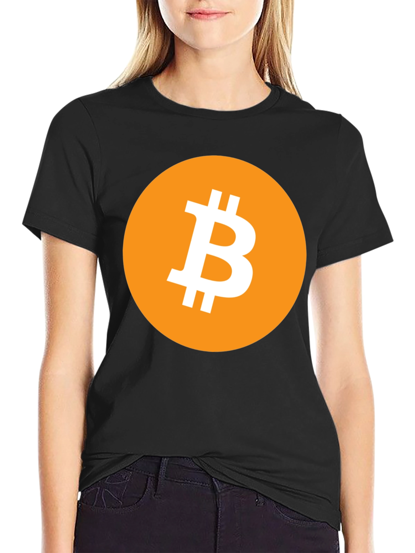 Bitcoin Crypto T-Shirt - Black