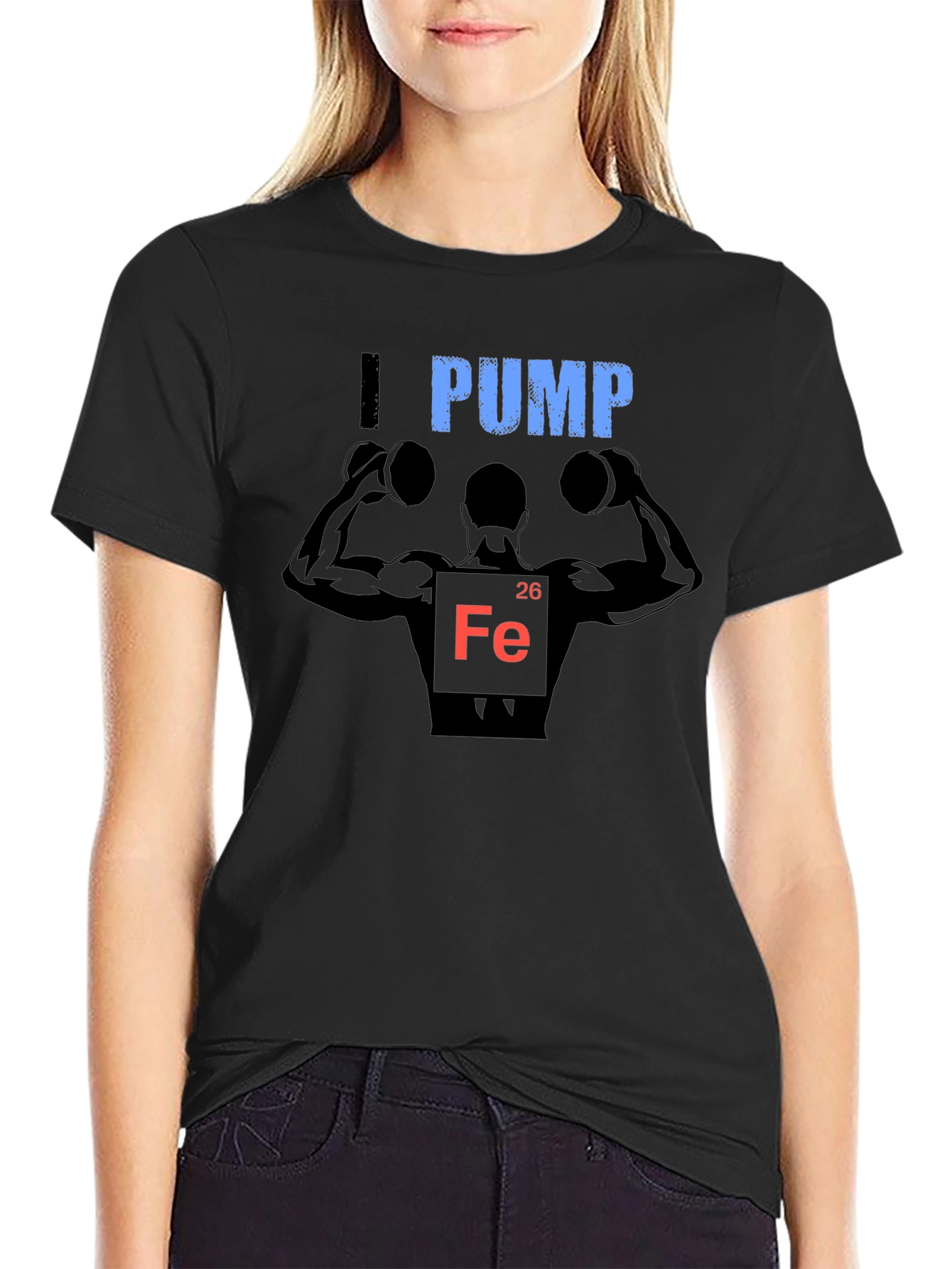 I Pump Iron T-Shirt - Bodybuilding Gym Workout Tee