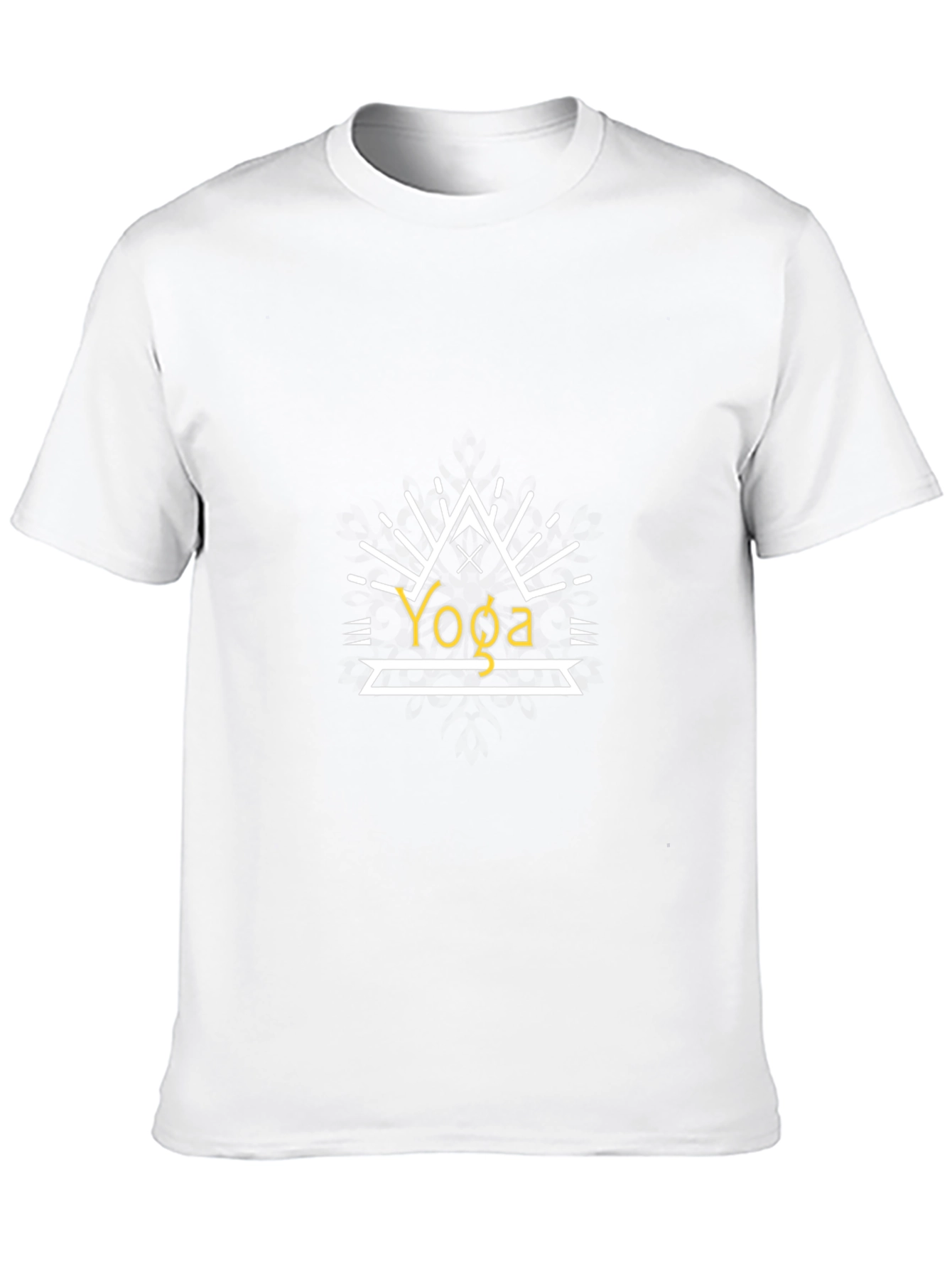 Yoga Graphic Black T-Shirt