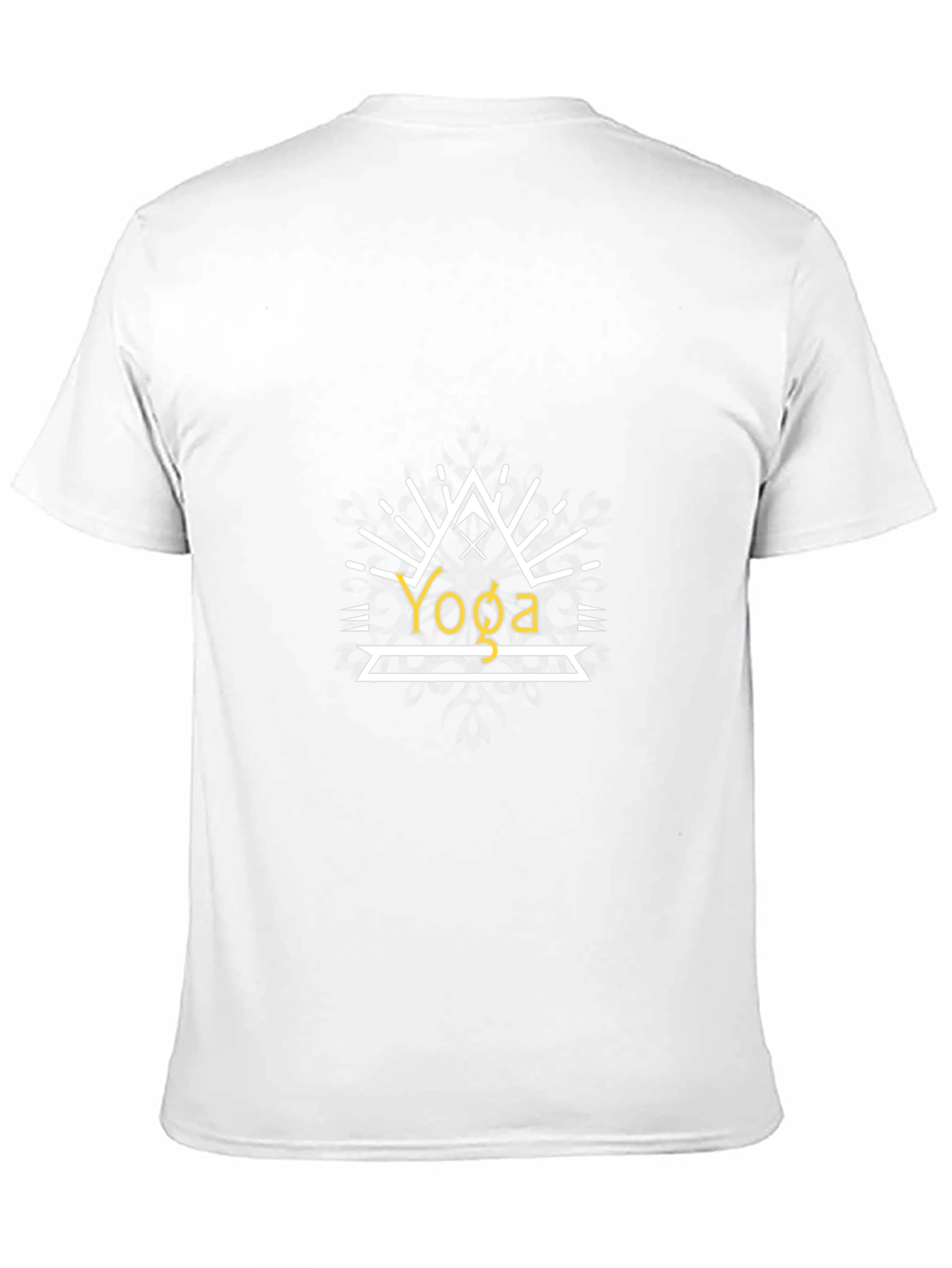 Yoga Graphic Black T-Shirt