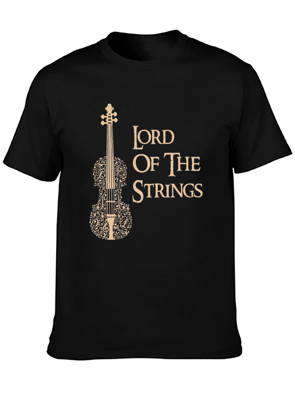 Lord of the Strings Music T-Shirt