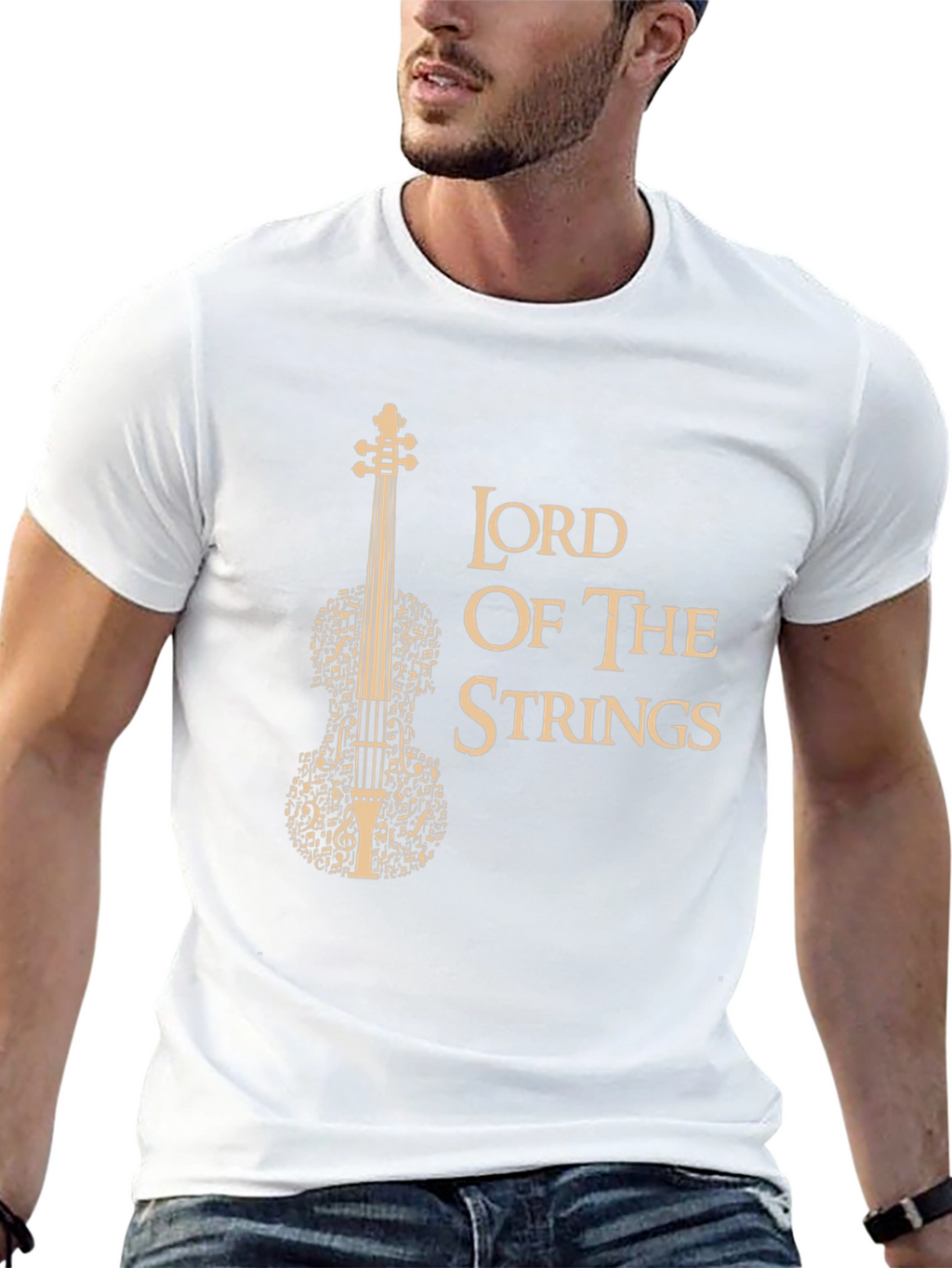 Lord of the Strings Music T-Shirt