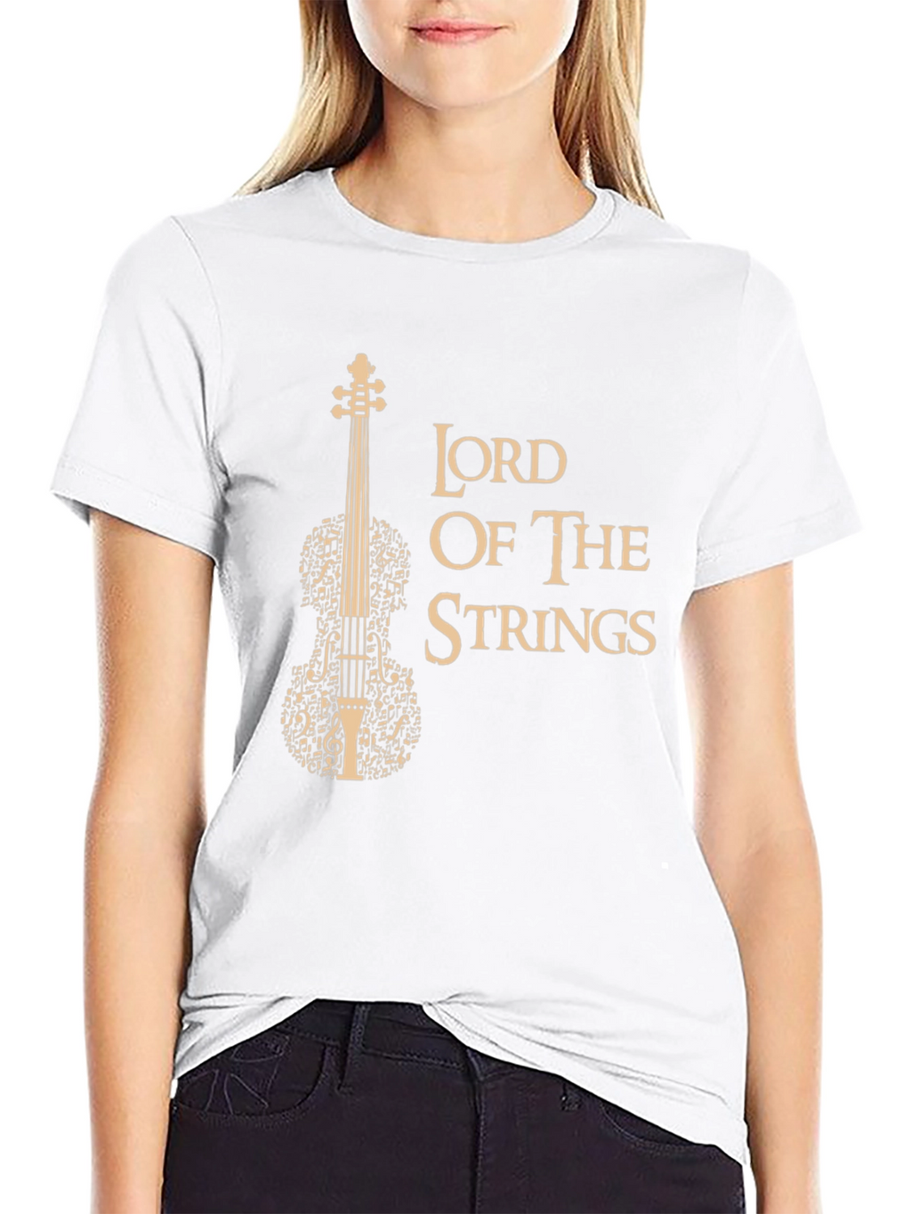 Lord of the Strings Music T-Shirt
