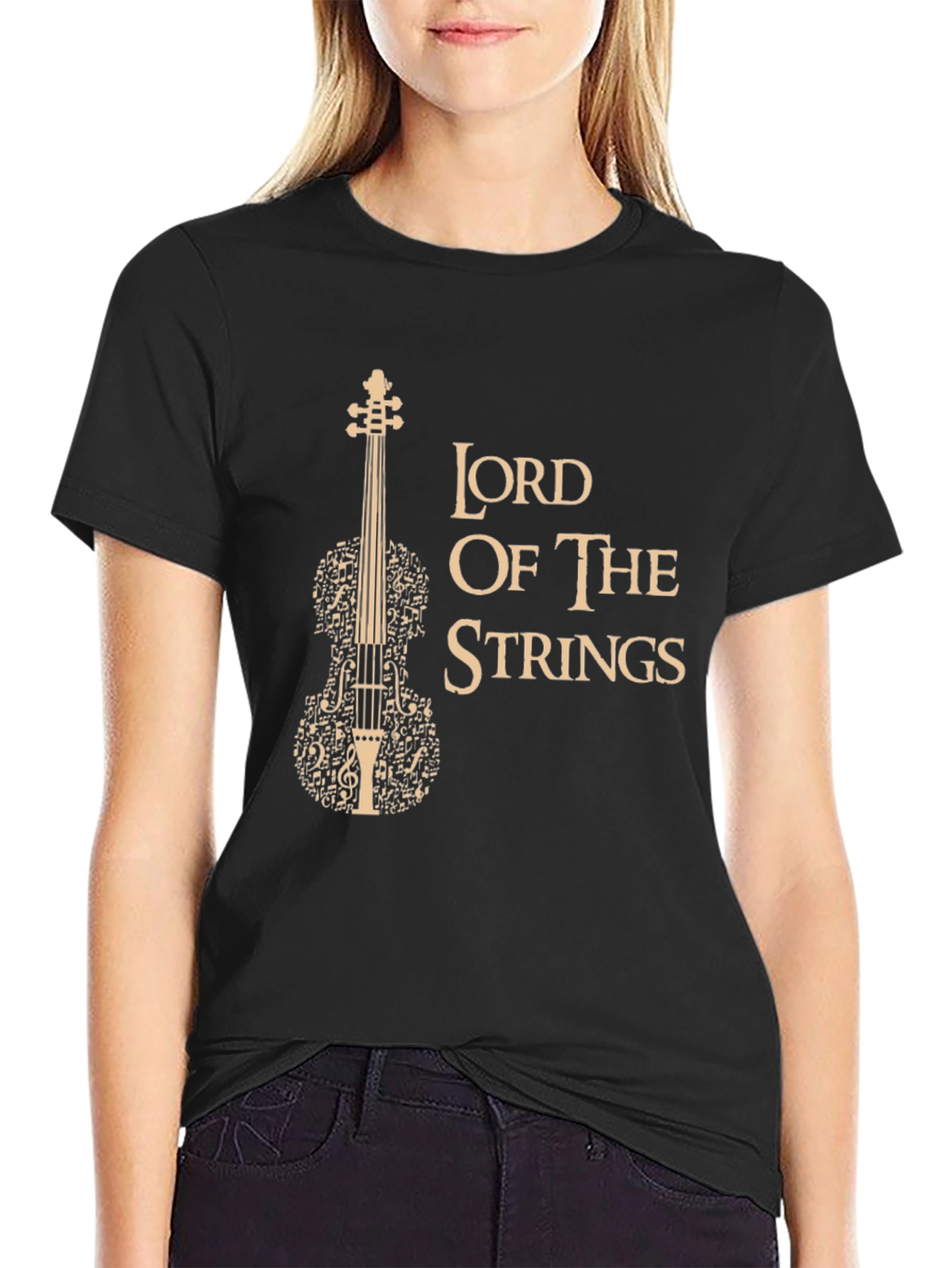 Lord of the Strings Music T-Shirt