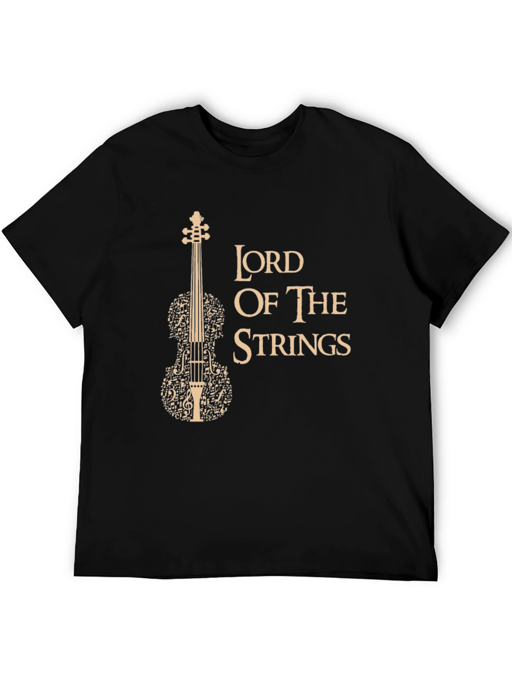 Lord of the Strings Music T-Shirt