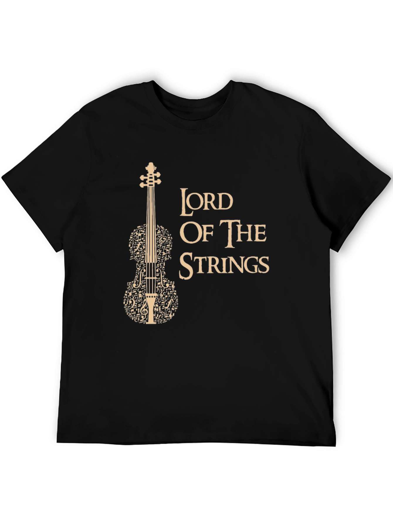 Lord of the Strings Music T-Shirt