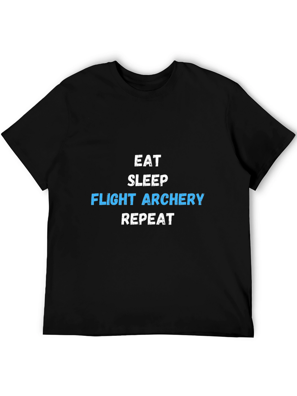 Eat Sleep Flight Archery Repeat Graphic Tee