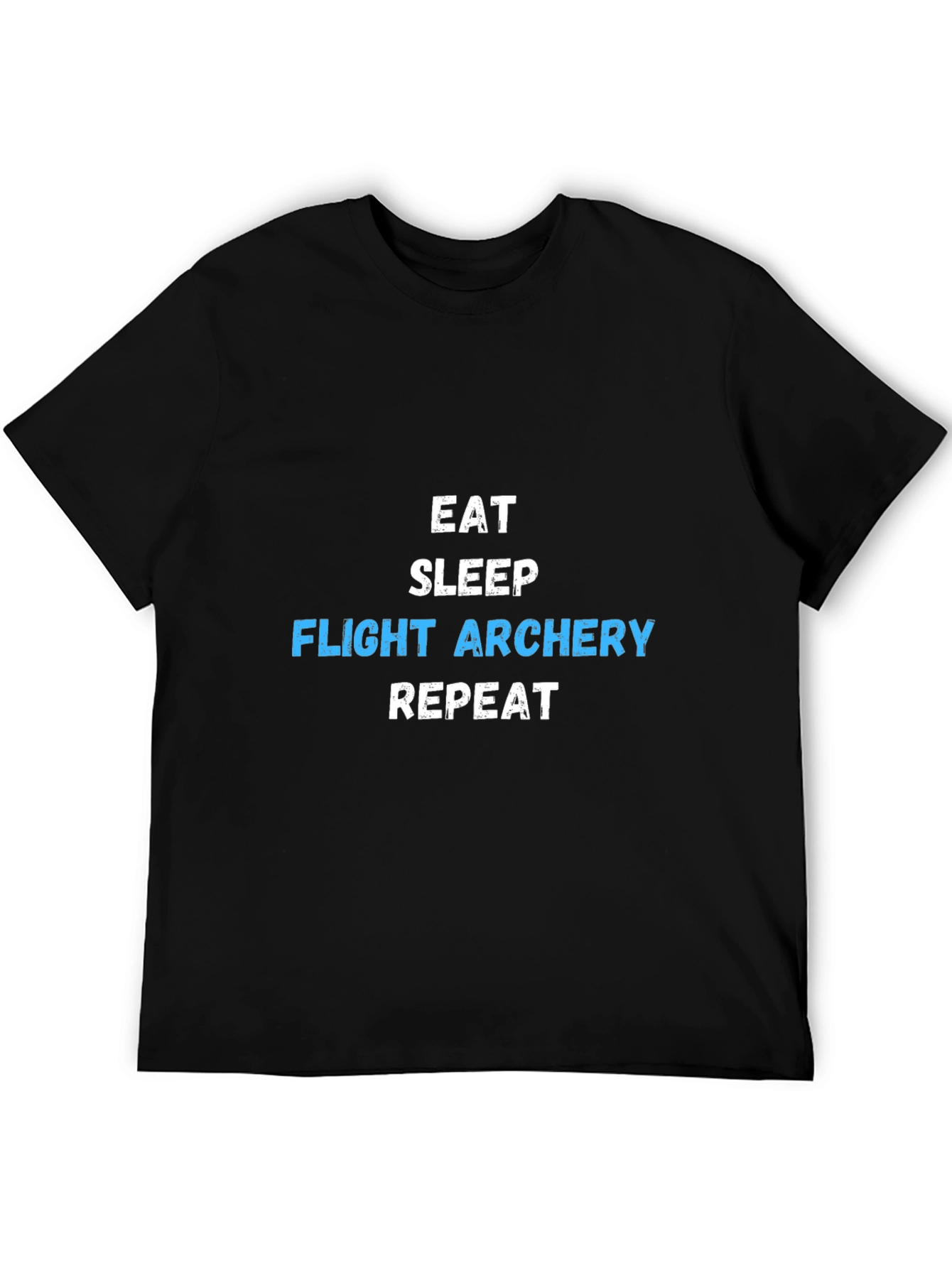 Eat Sleep Flight Archery Repeat Graphic Tee