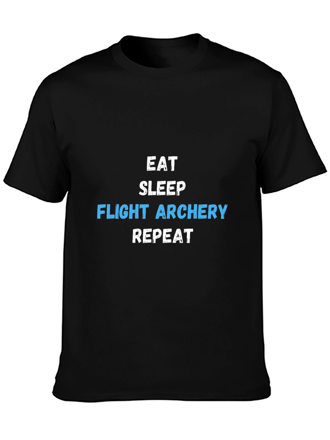 Eat Sleep Flight Archery Repeat Graphic Tee