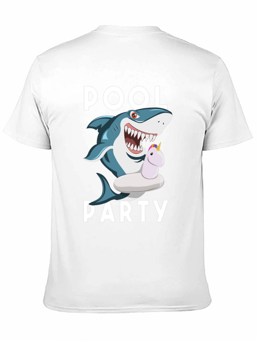 Pool Party Shark Graphic T-Shirt