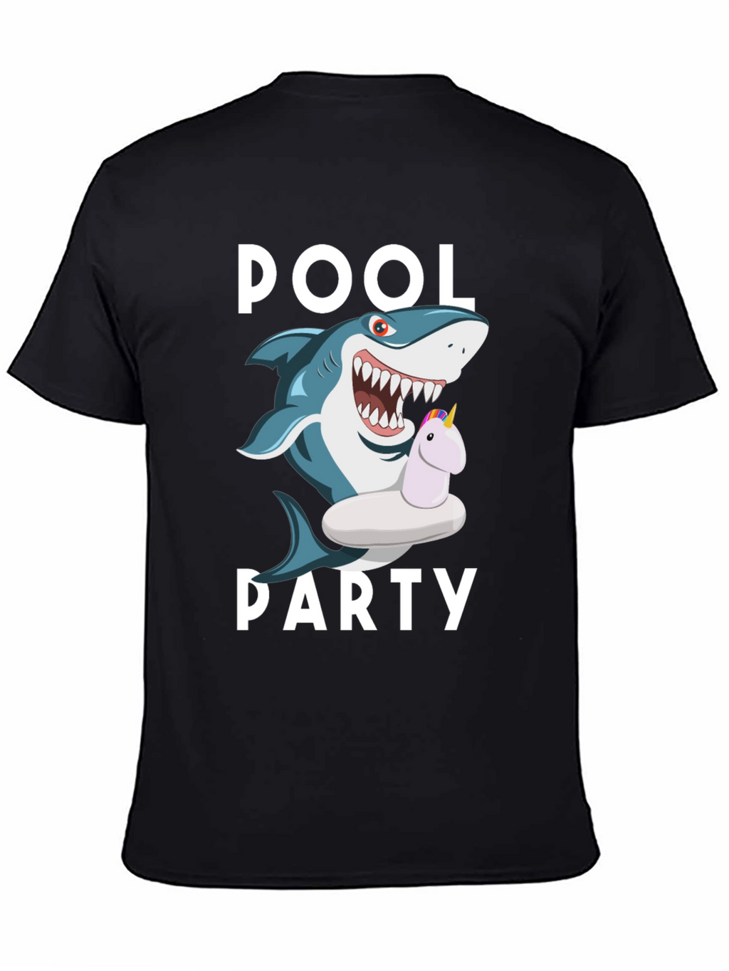 Pool Party Shark Graphic T-Shirt