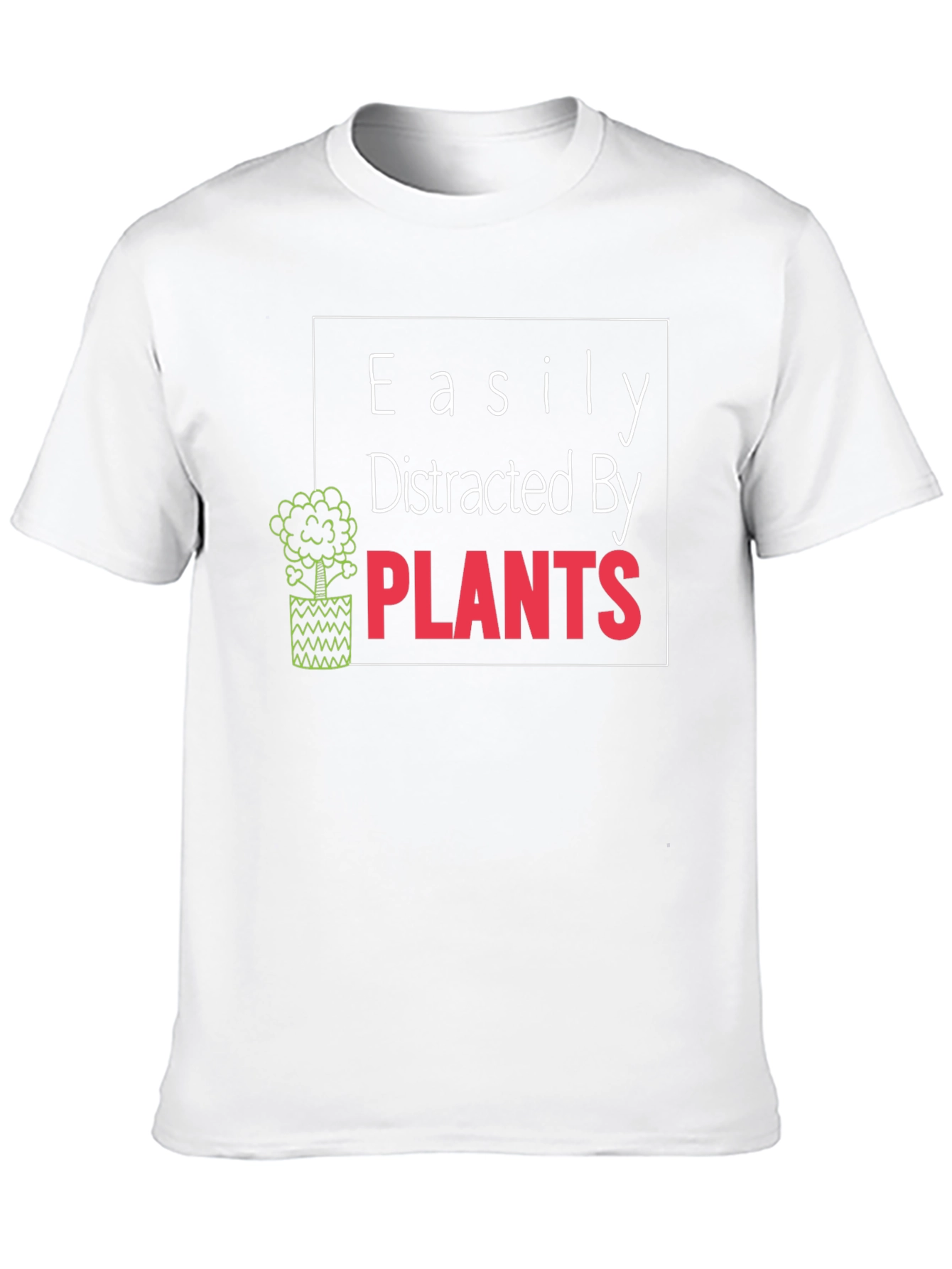 Easily Distracted By Plants Graphic Tee